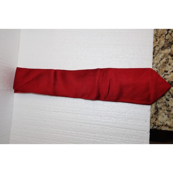 Bullock & Jones Other - Vintage Red Woven Silk Tie for BULLOCK & JONES‎ of San Francisco